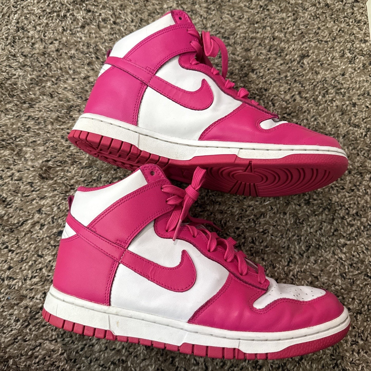 Size 8 W- Nike Dunk High Pink Prime