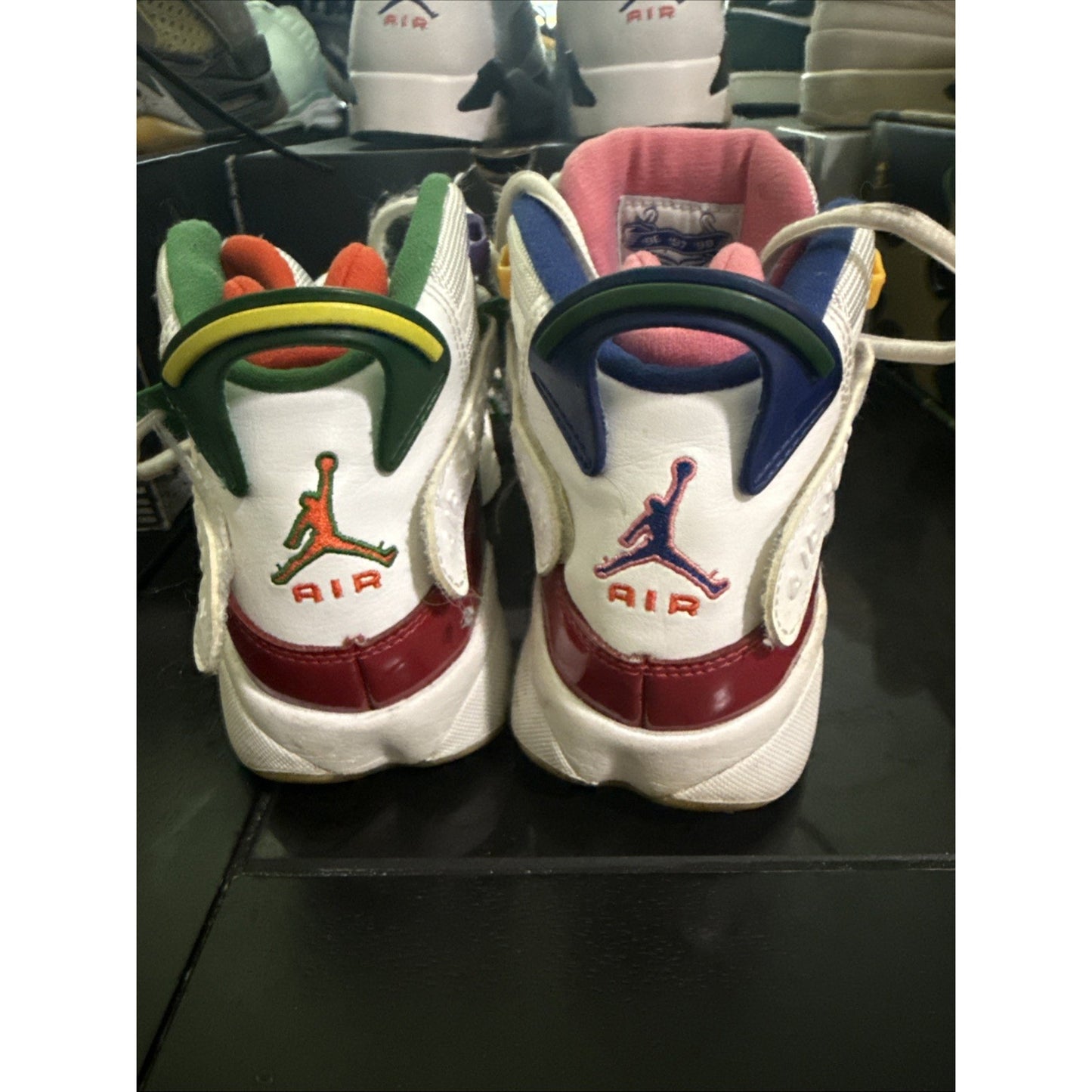 Size 6.5 (GS) - Jordan 6 Rings Mid Multicolor