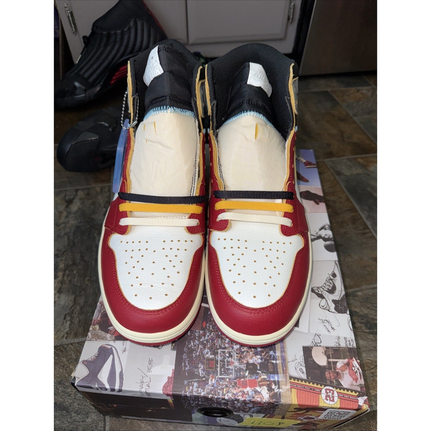 Size 13 - Union LA x Air Jordan 1 Retro OG SP High Chicago Shadow