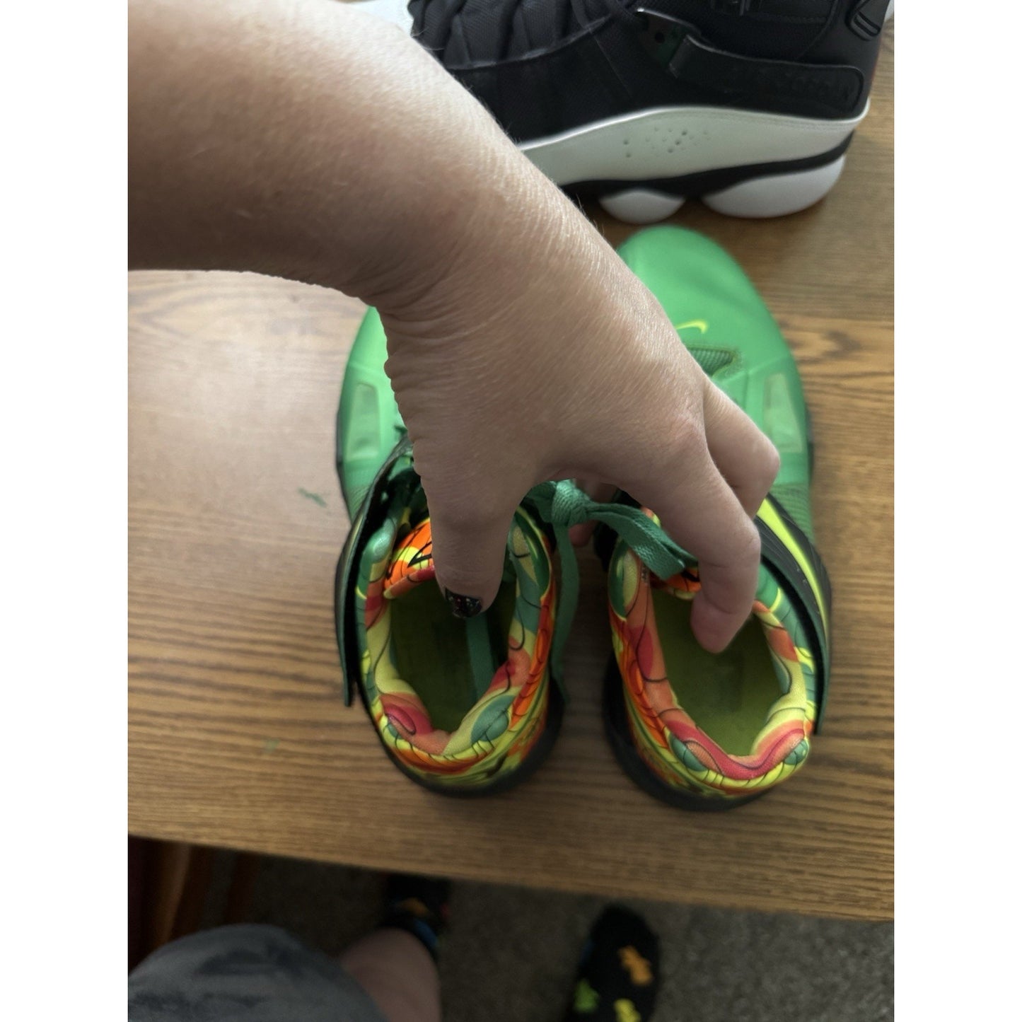 Size 5.5y Nike KD 4 Weatherman 479436-303 NBS126