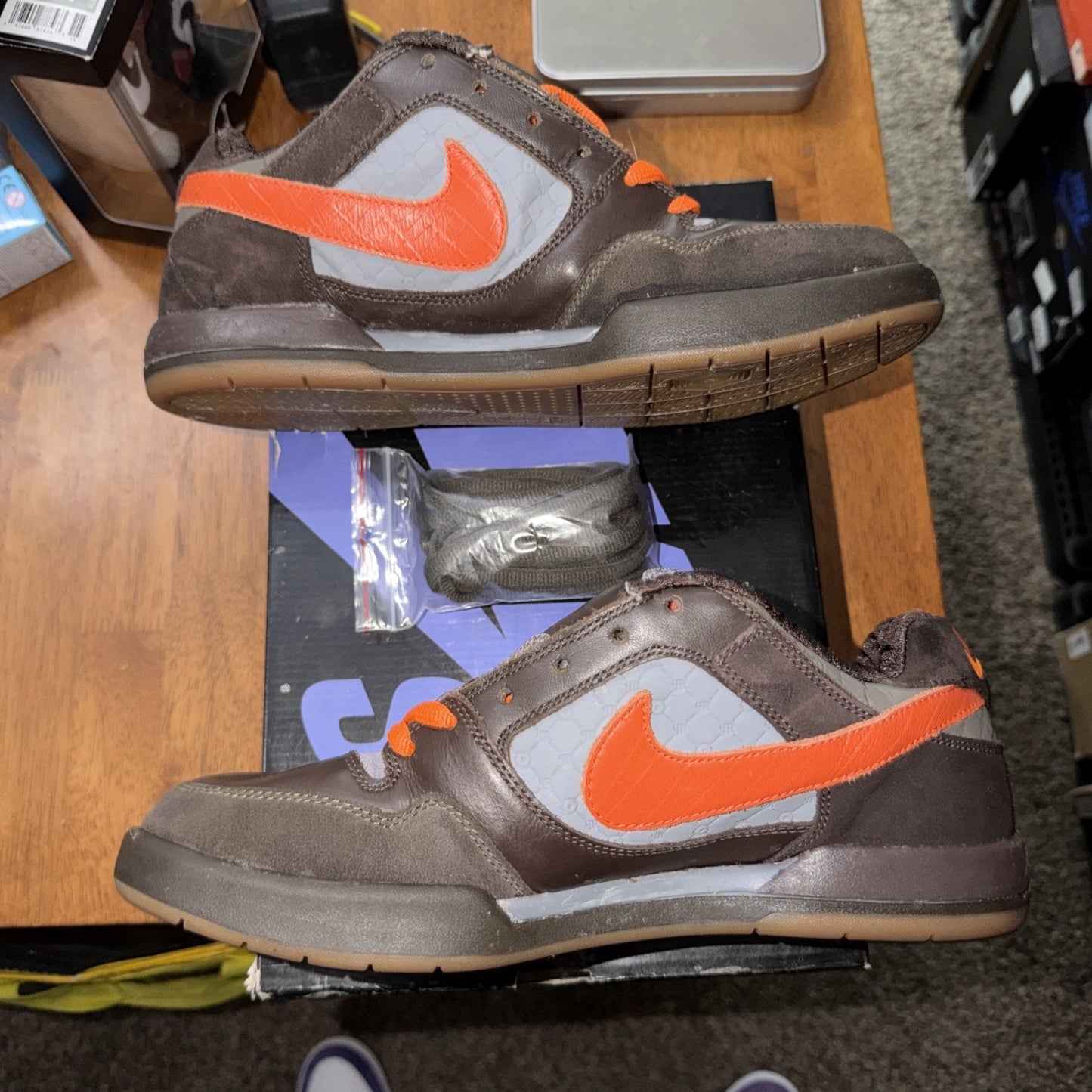 Size 10.5 - Nike Paul Rodriguez 2 Zoom Air Brown