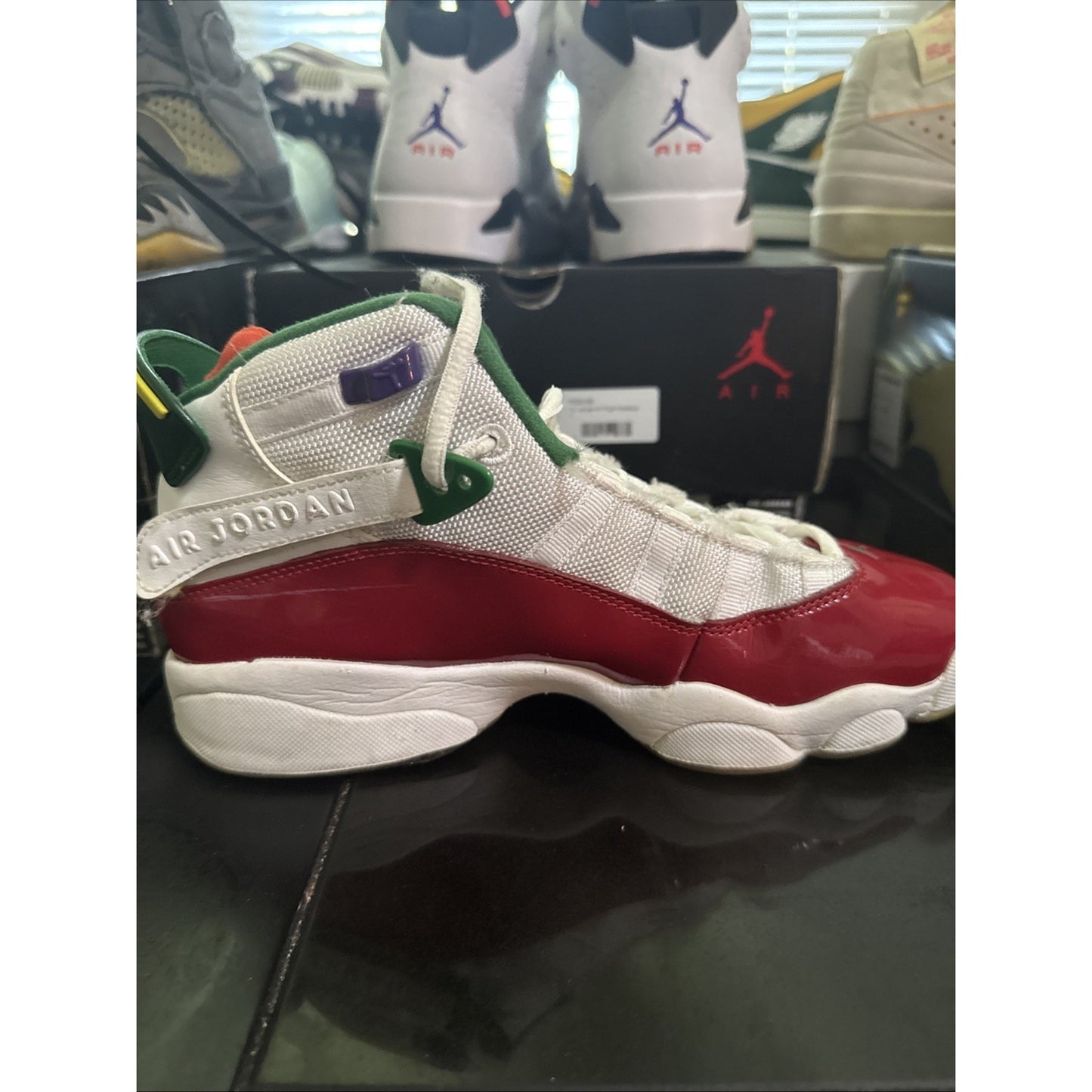 Size 6.5 (GS) - Jordan 6 Rings Mid Multicolor