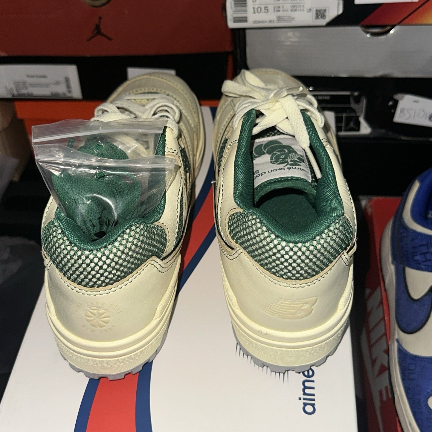 Size 7 - Aimé Leon Dore x New Balance 550 Masaryk Community Gym - Classic Pine