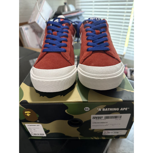 Size 8.5 - A Bathing Ape Mad Sta #1 M1 Red