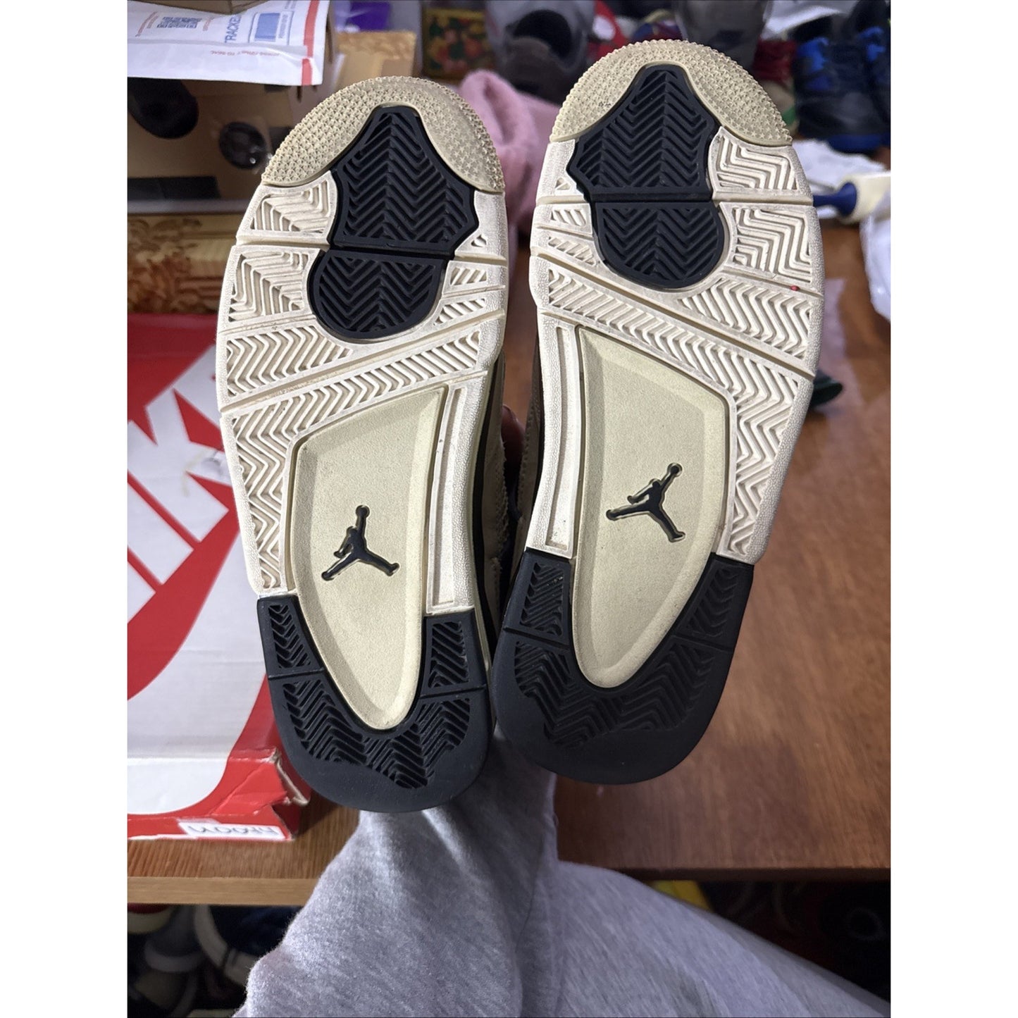 Size 7.5 - Air Jordan 4 Retro Mushroom W