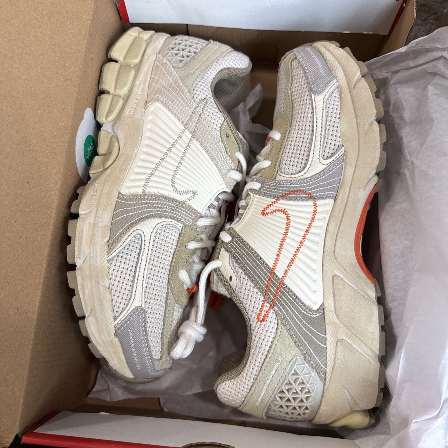 Size 9 - Nike Air Zoom Vomero 5 Muslin Pale Ivory