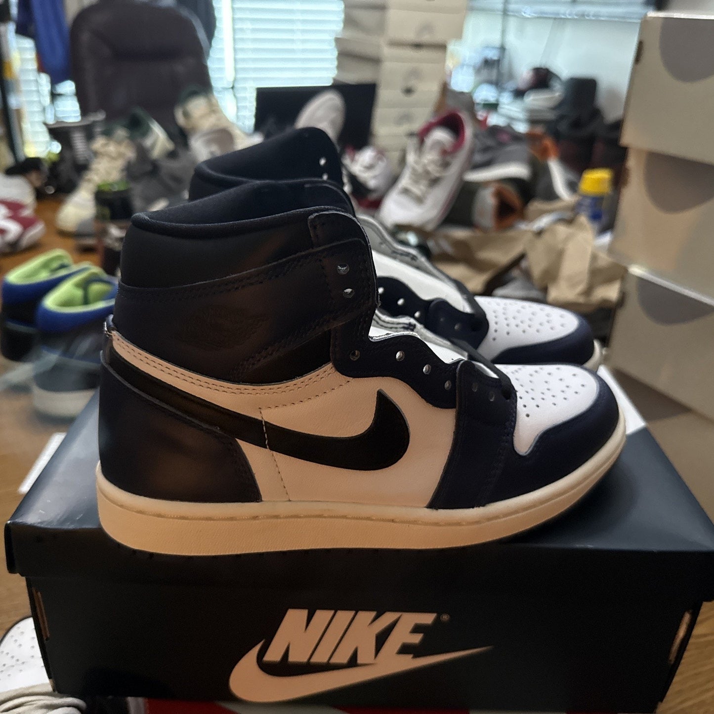 Size 6 - Air Jordan 1 Retro OG High Midnight Navy Women’s 7.5