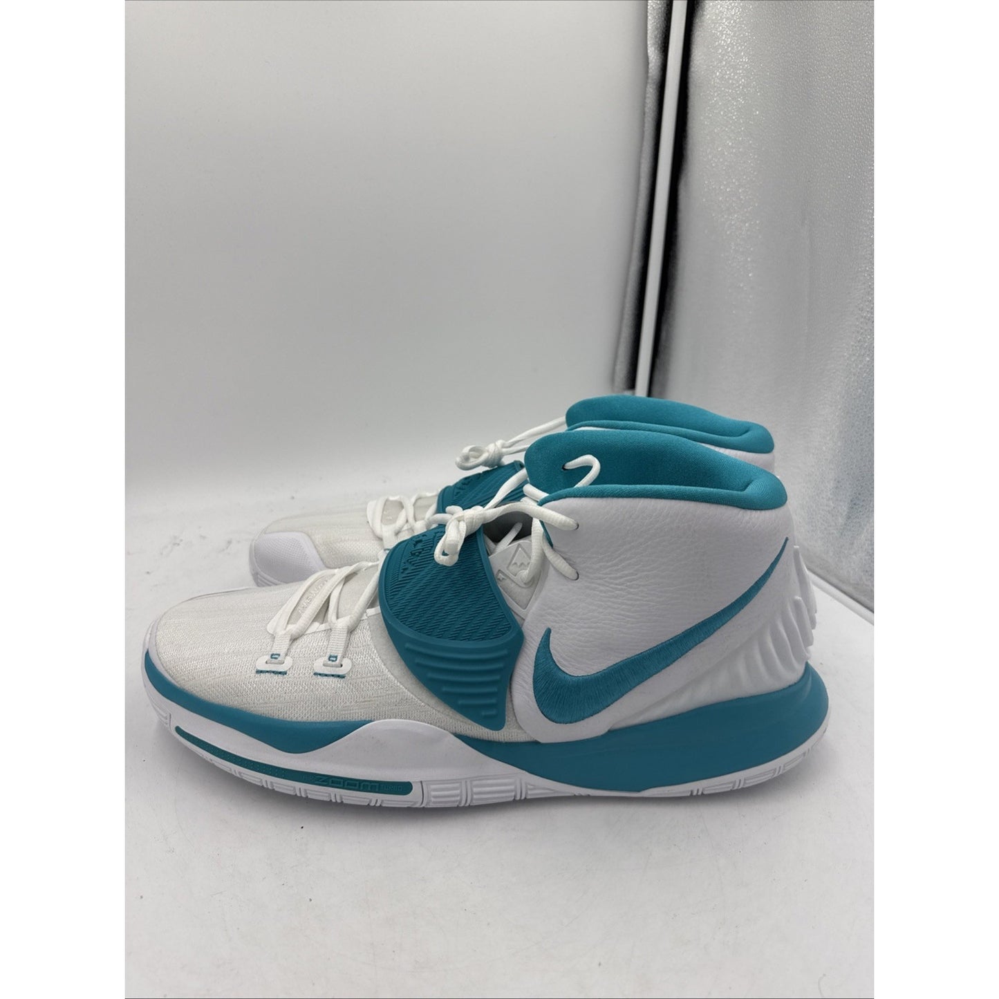 Size 17.5 - Nike Kyrie 6 TB Promo Mid White