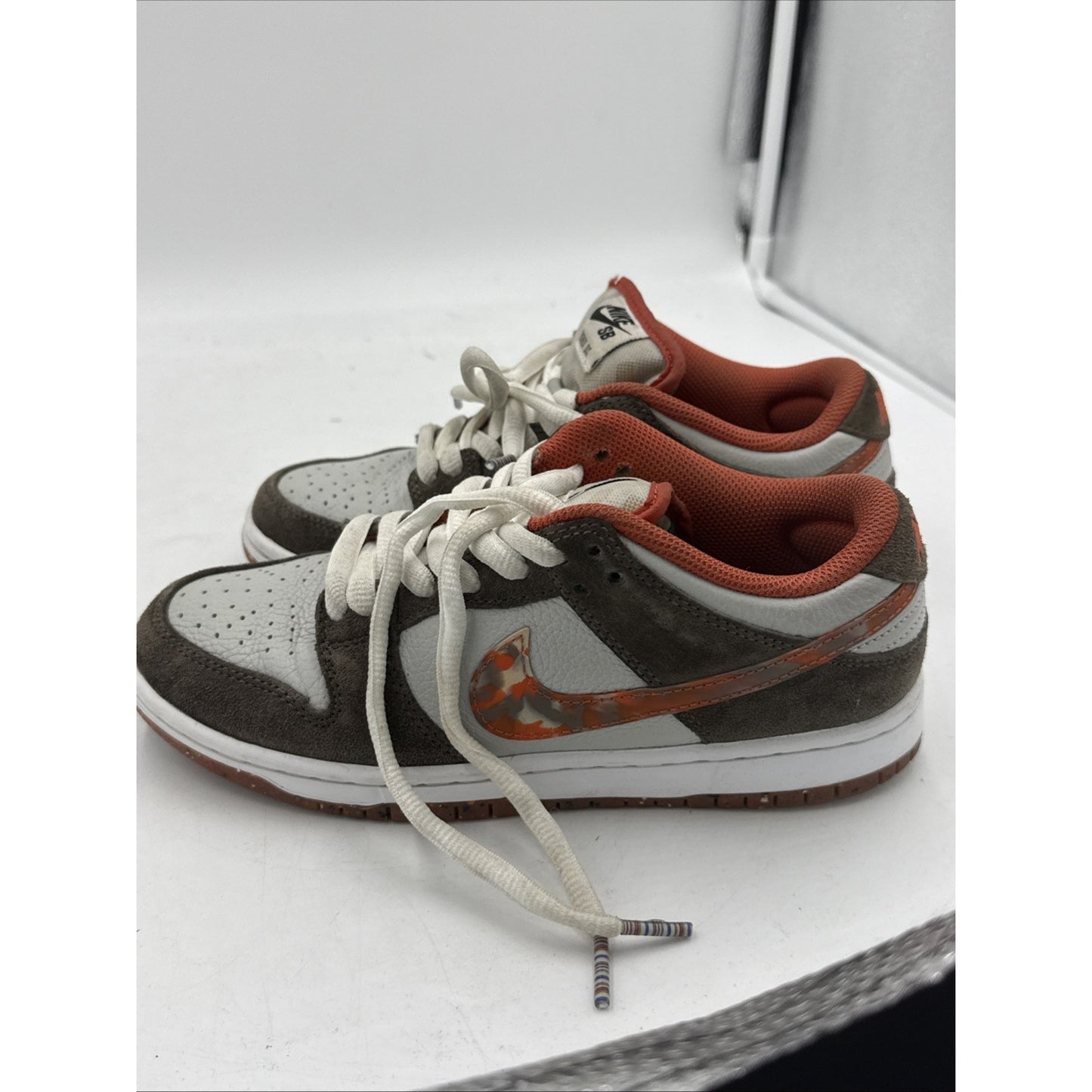 Size 4.5 - Crushed D.C. x Nike Dunk SB Low Golden Hour