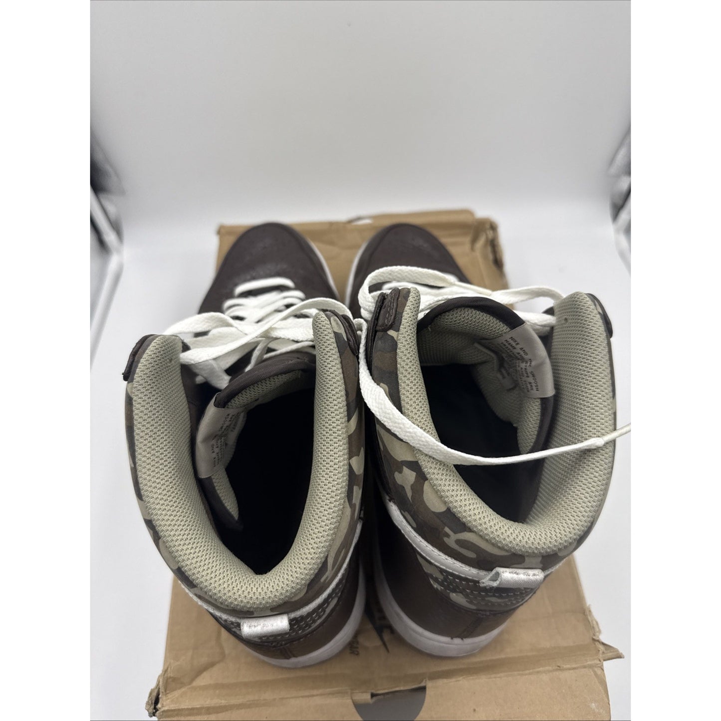 Size 12 - Nike Dunk Premium High Brown 2008