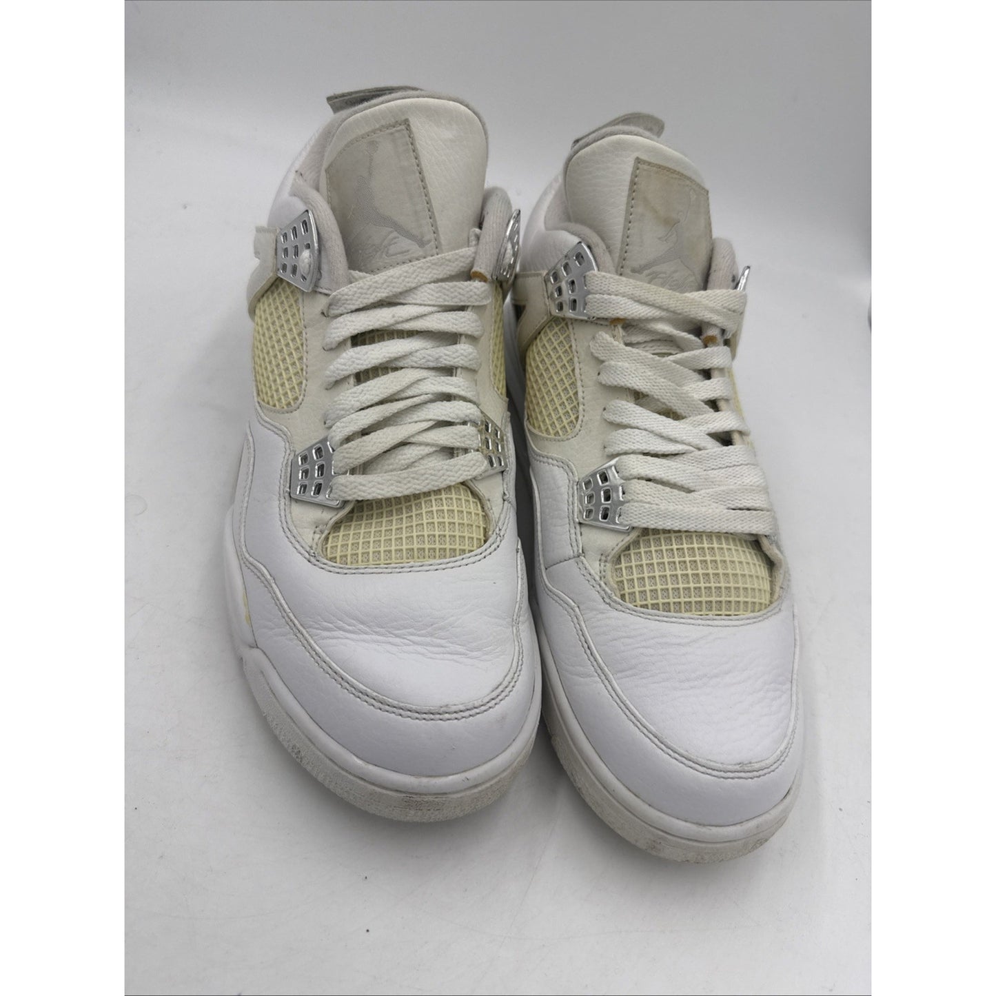 Size 10 - Air Jordan 4 Retro 25th Silver Anniversary