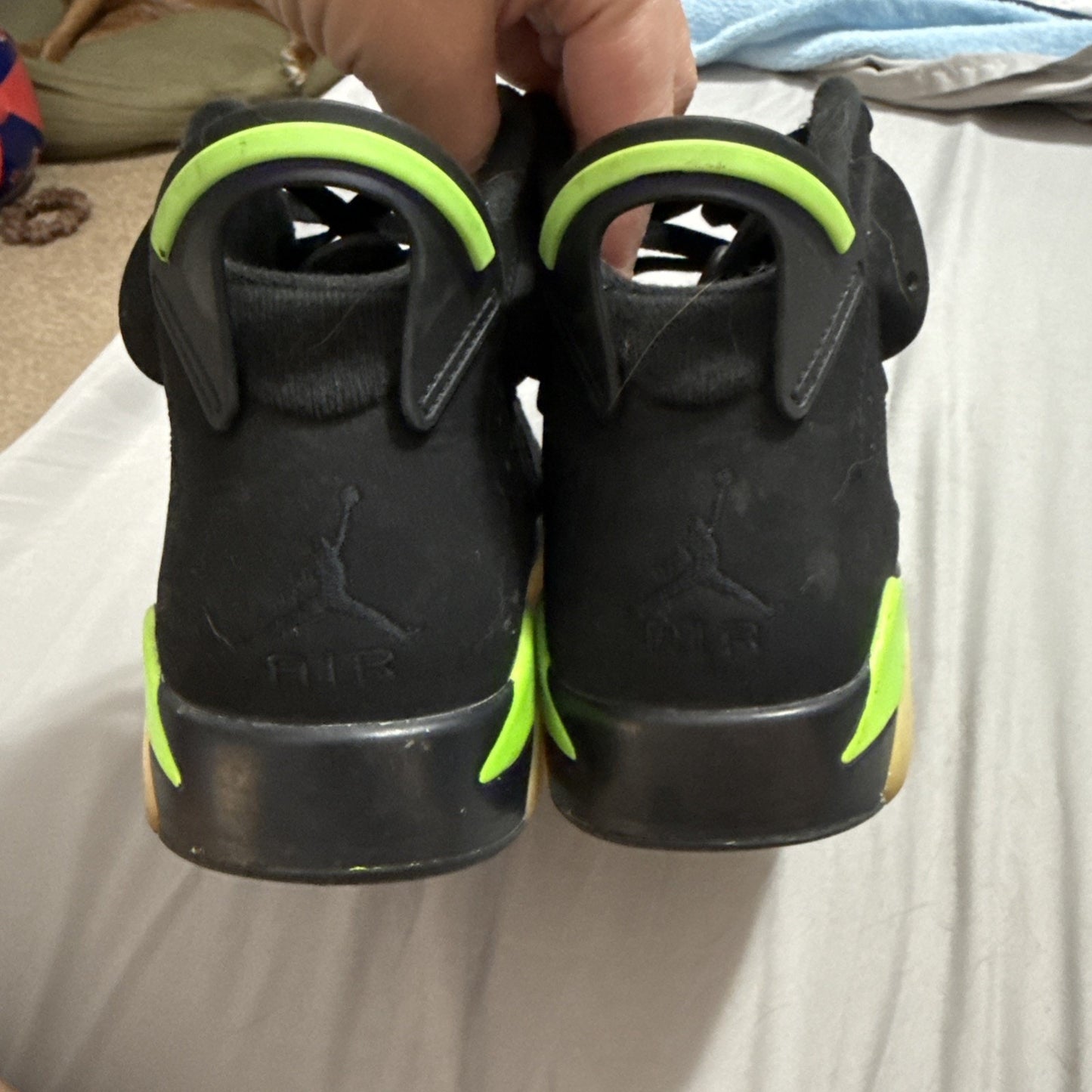 Size 8.5 - Jordan 6 Retro Electric Green 2021