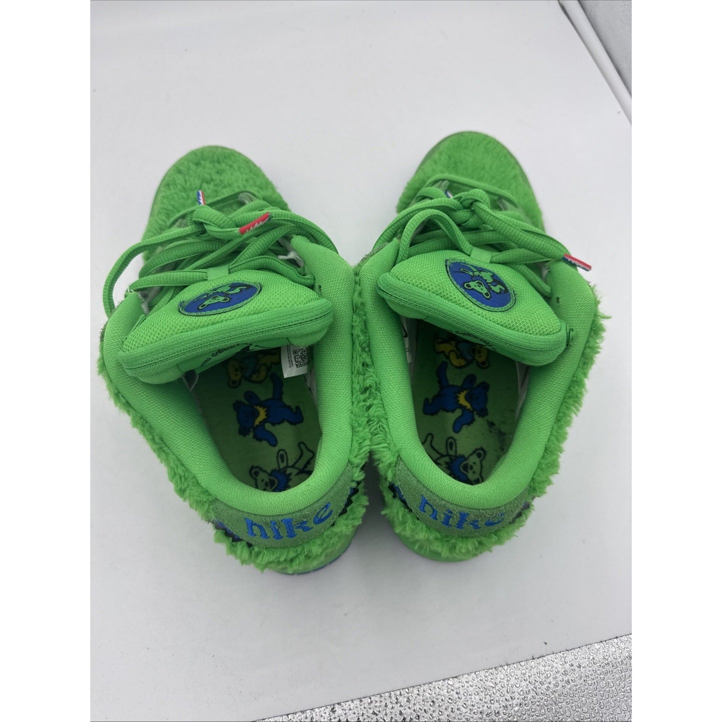 Size 11 - Nike SB Dunk Low x Grateful Dead Green Bear Formally Owned By G-Eazy