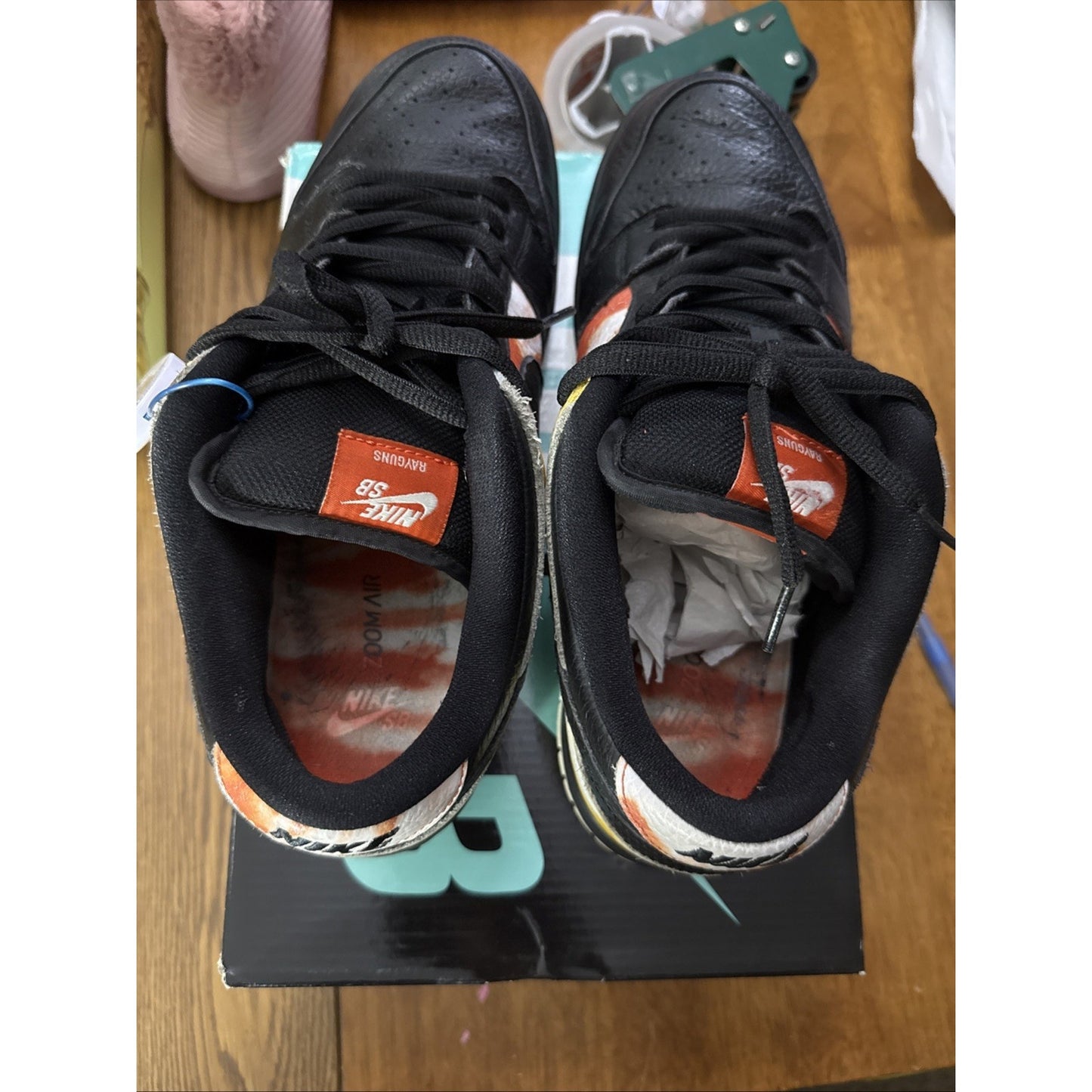 Size 12 - Nike Dunk SB Low Tie-Dye Raygun - Black