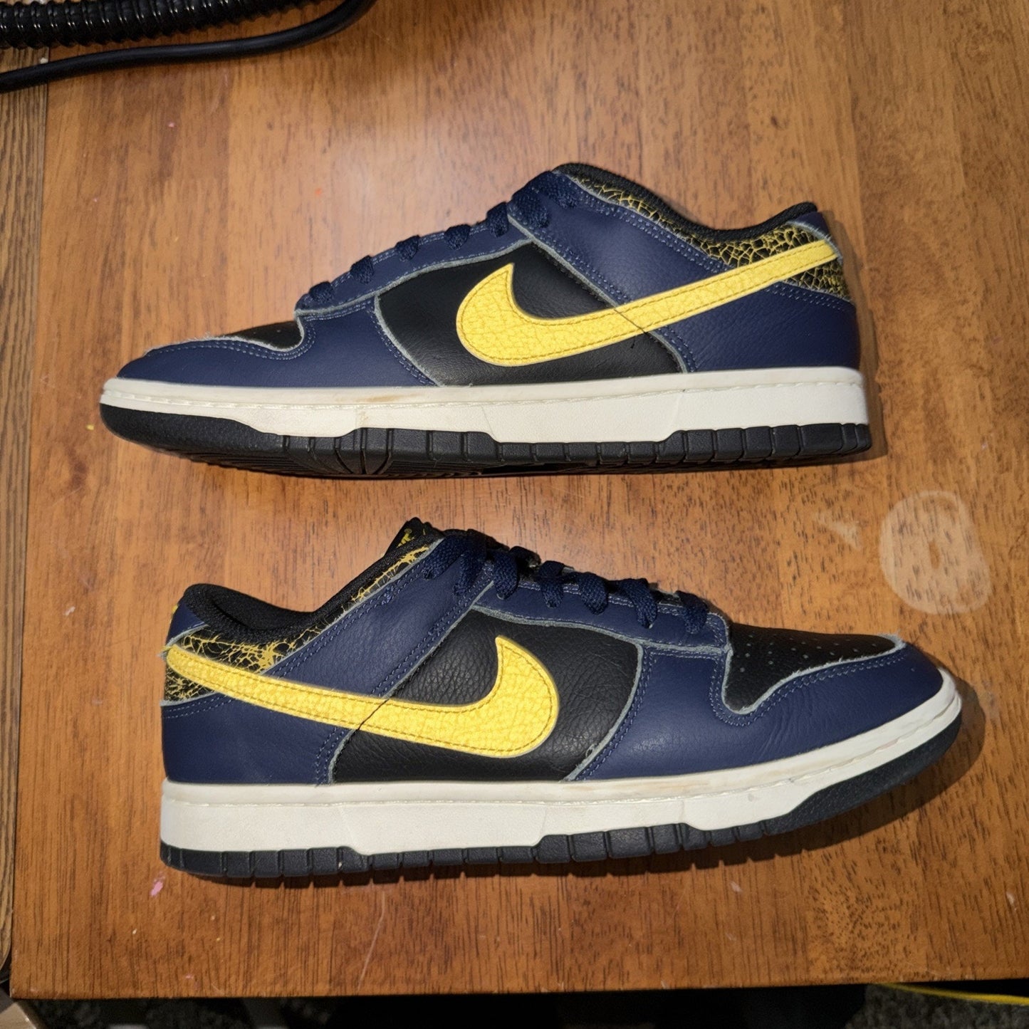 Size 8 - Nike Dunk Low Vintage Michigan