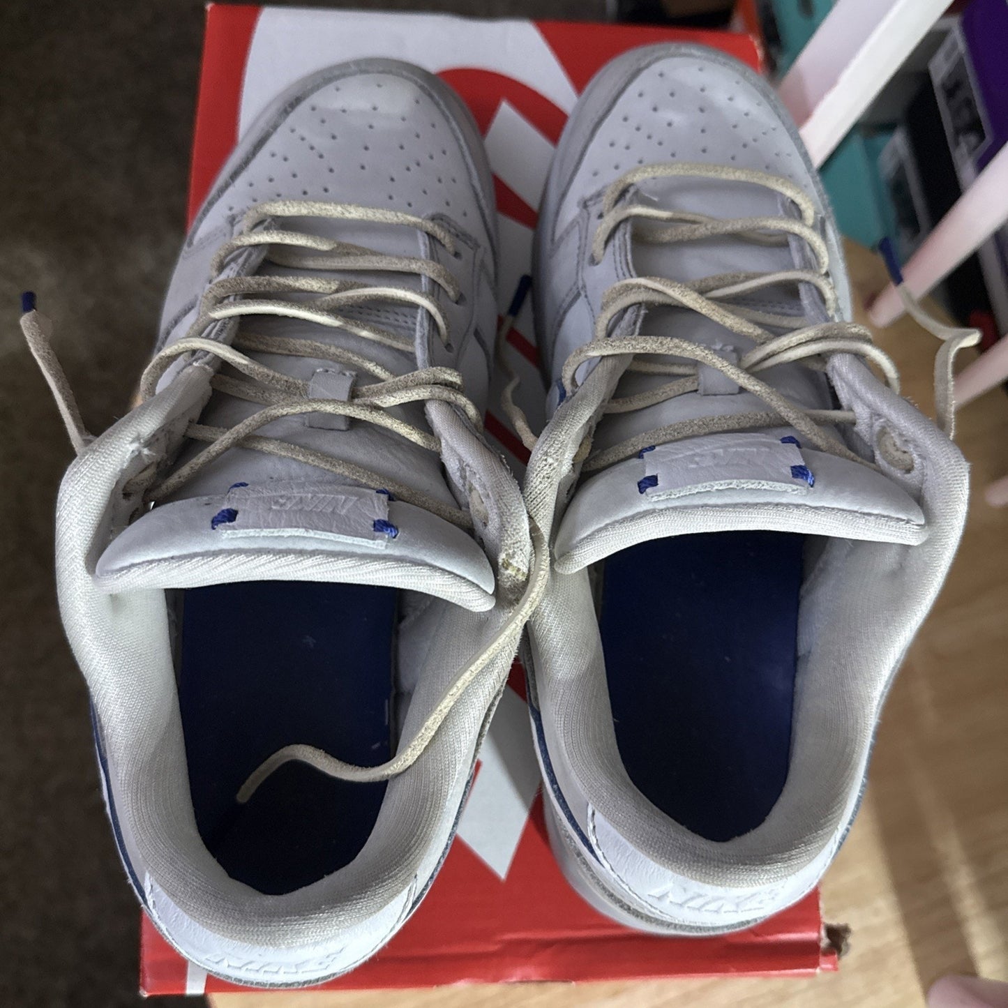 Size 8.5 - Nike Dunk Low Wolf Grey Pure Platinum