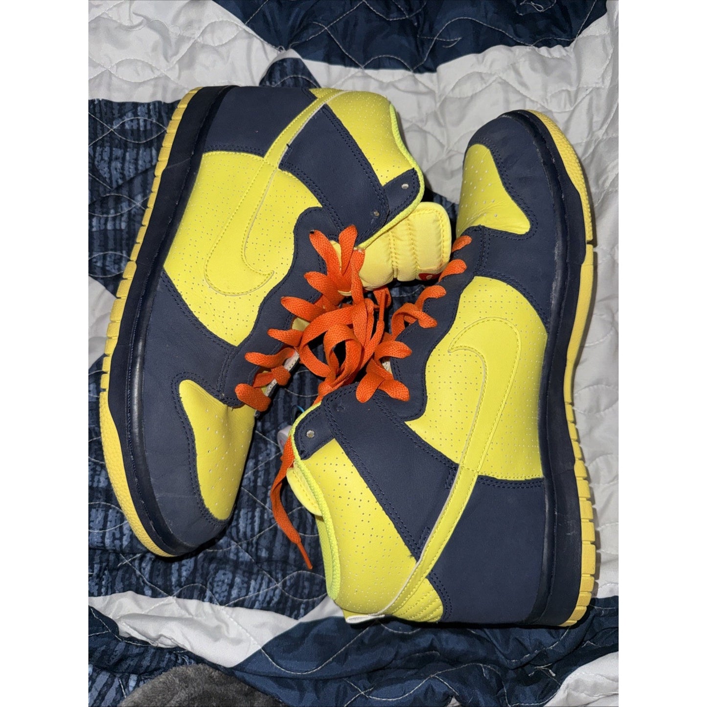 Size 12 Nike Dunk High Homer Simpson 317982 772