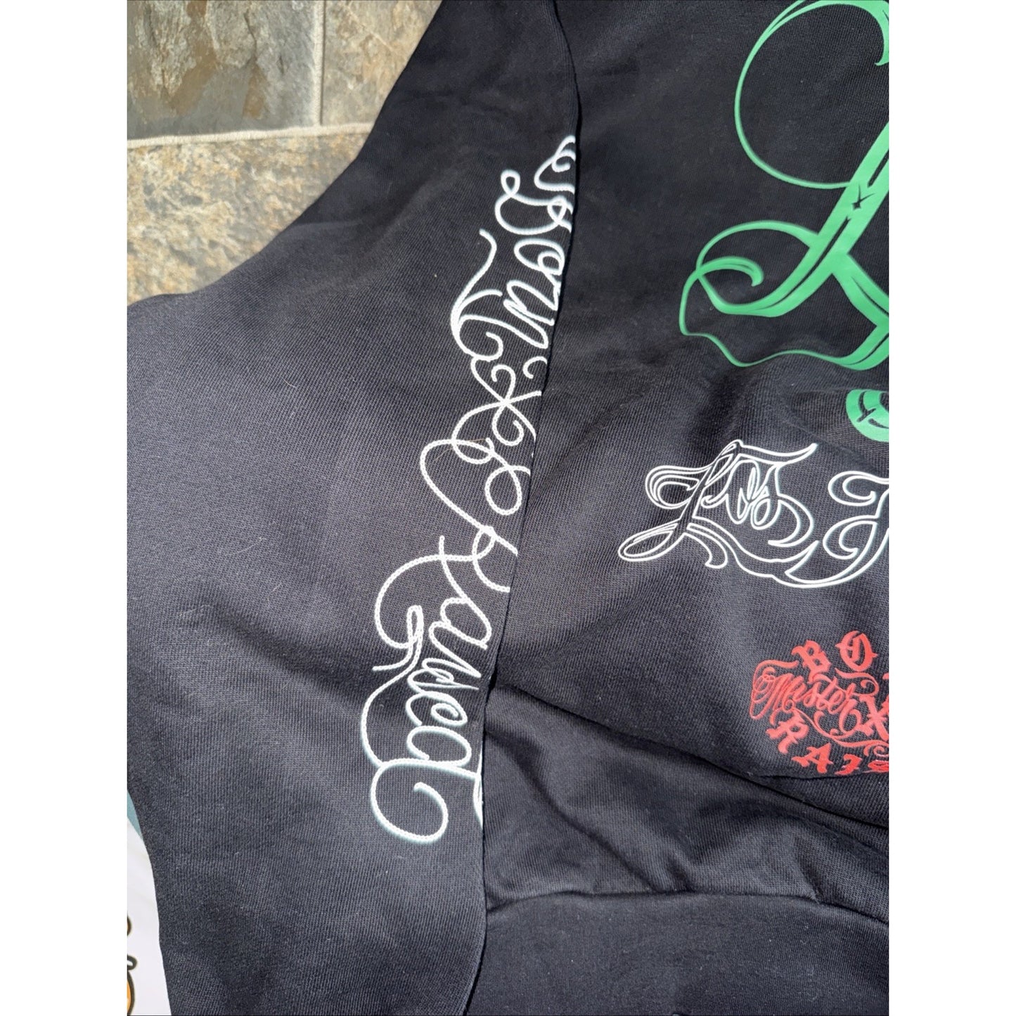 born And raised hoodie Size Small