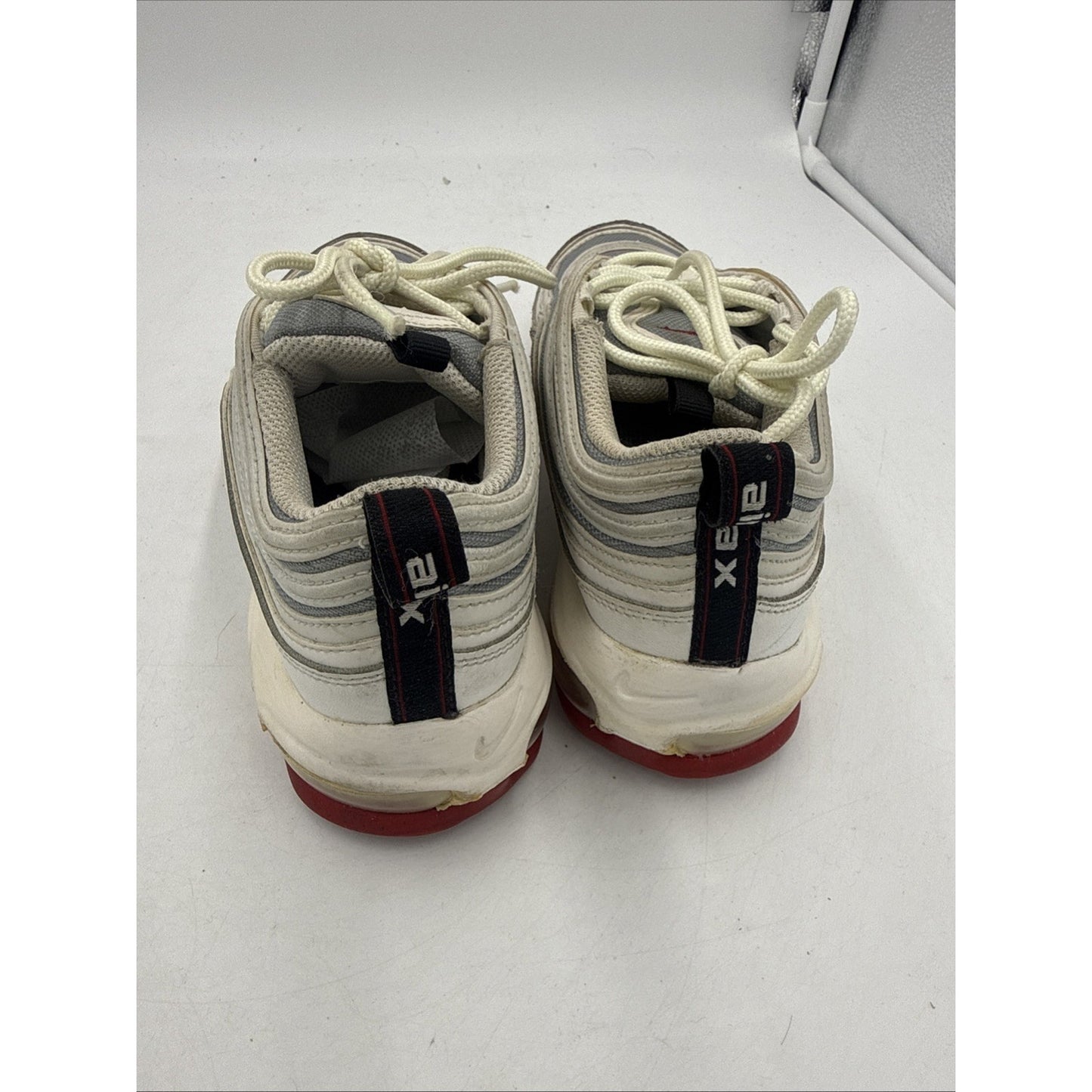 Size 5 (GS) - Nike Air Max 97 Low White Bullet