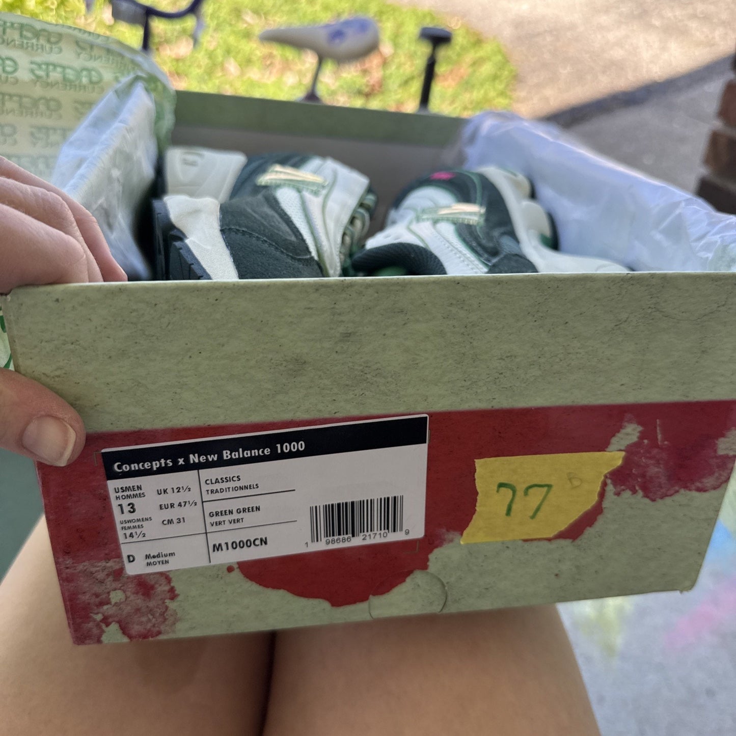 Size 13 - Concepts x New Balance 1000 Míle