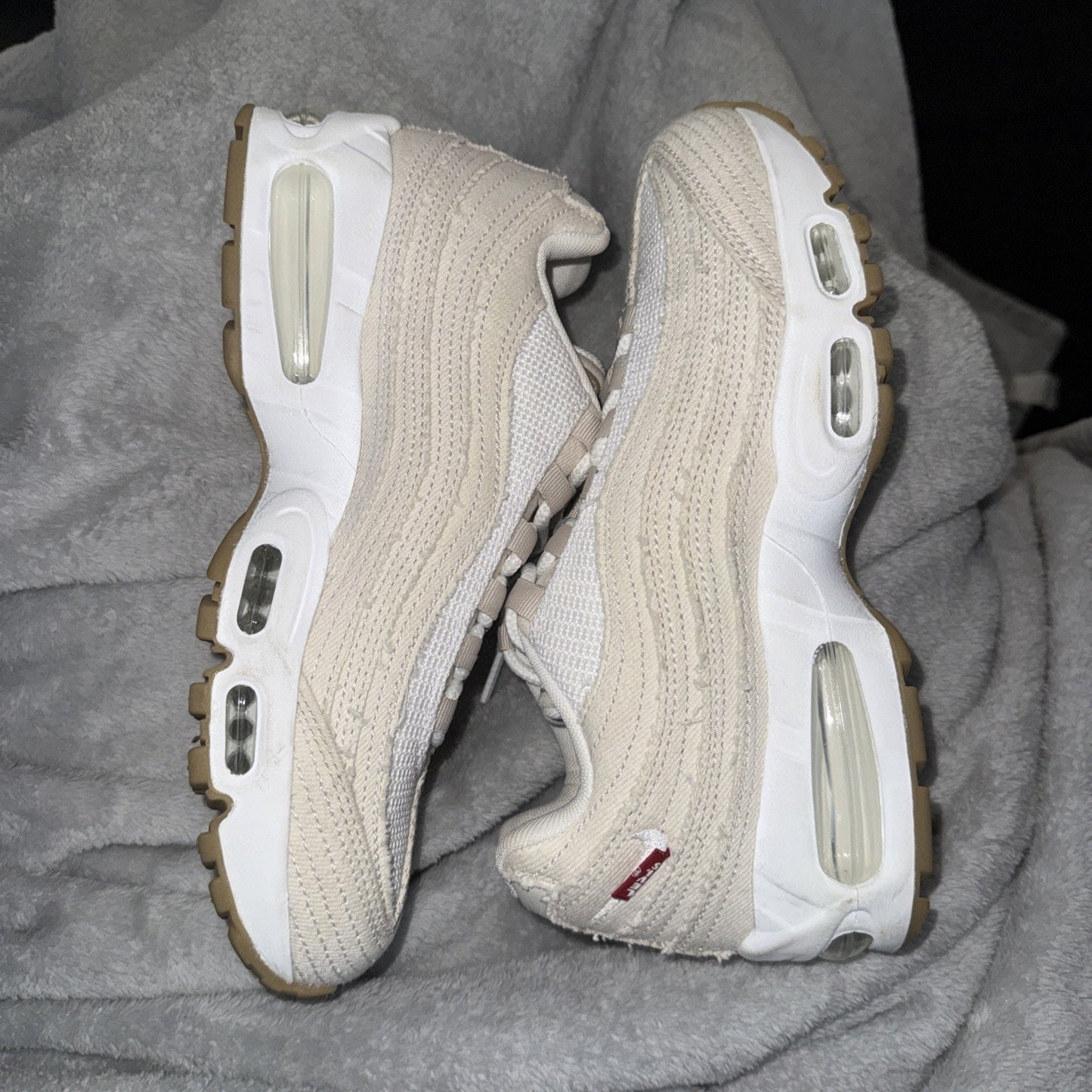 Nike Levi's x Air Max 95 OG Light Orewood Brown HM4743-100 Size 7