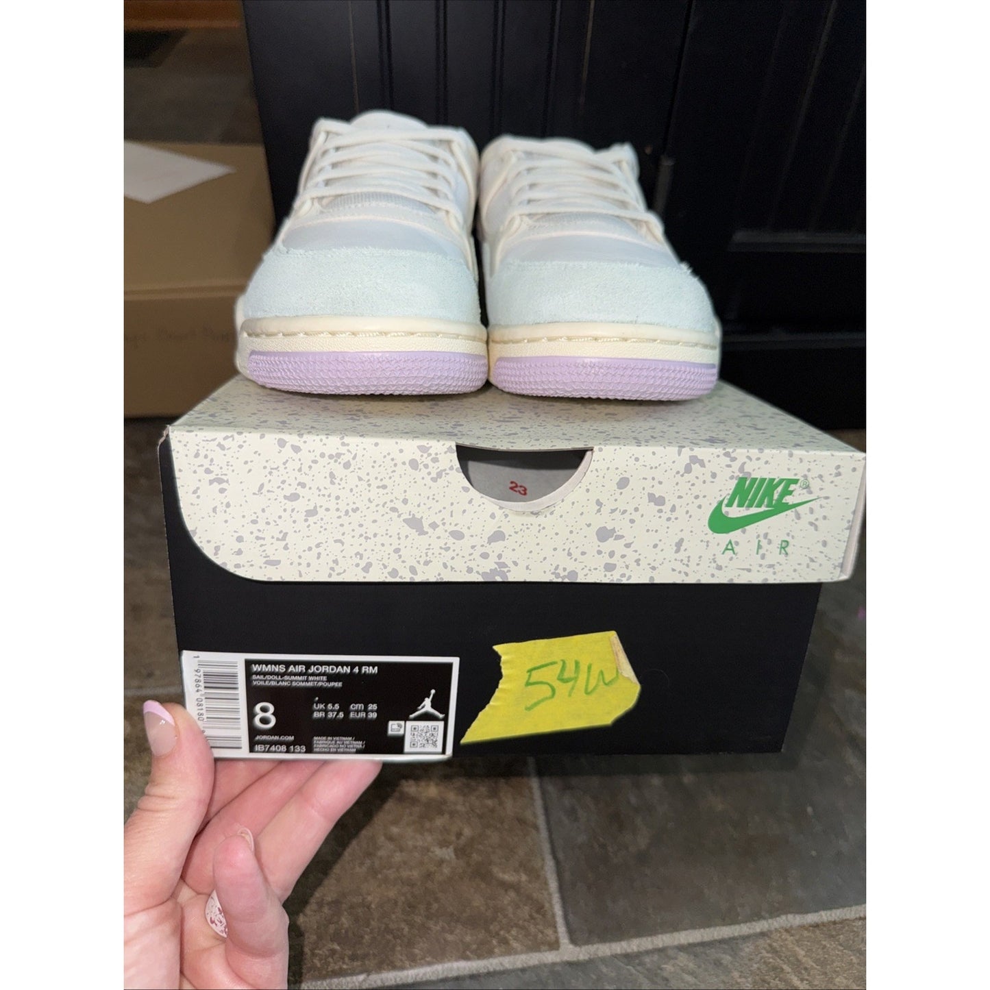 Size 8 - Air Jordan 4 RM Easter W