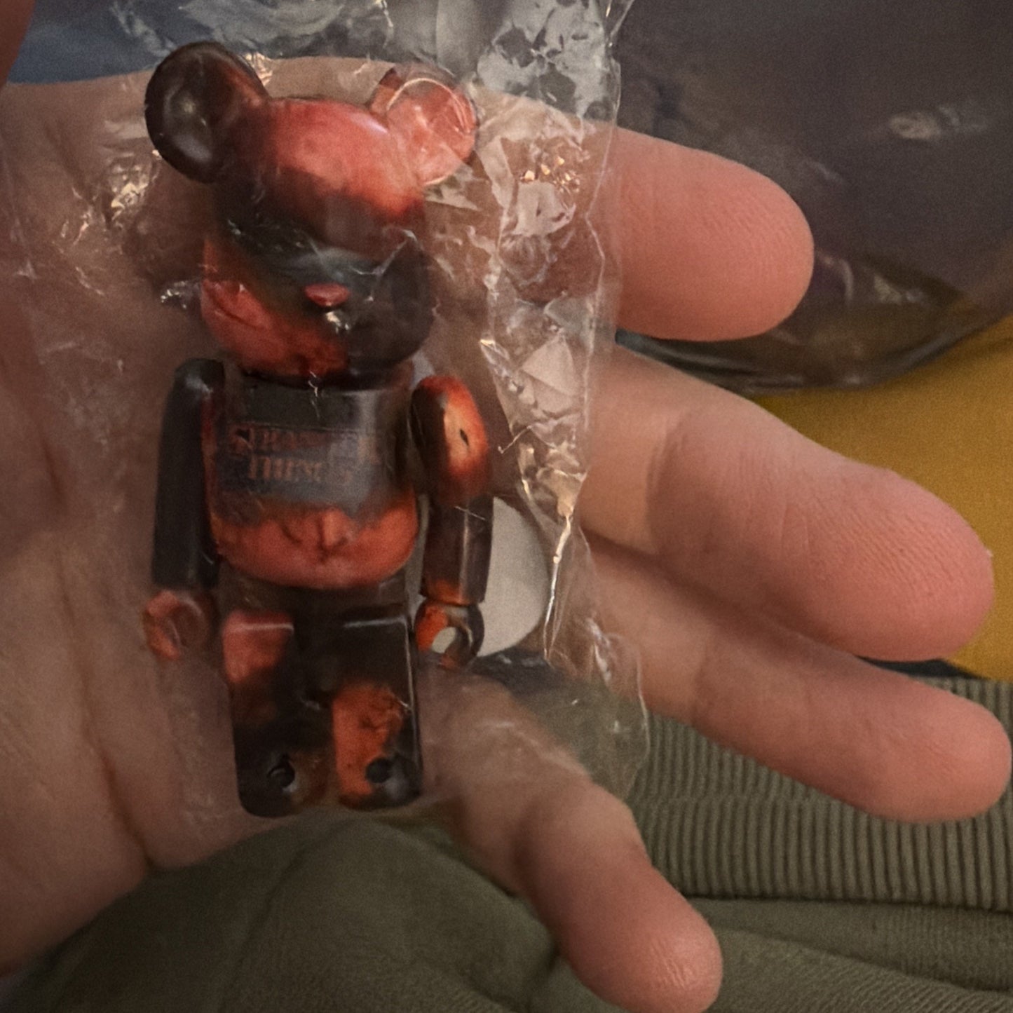 Medicon Toys BearBrick Series 44 Stranger Things Bear in bag
