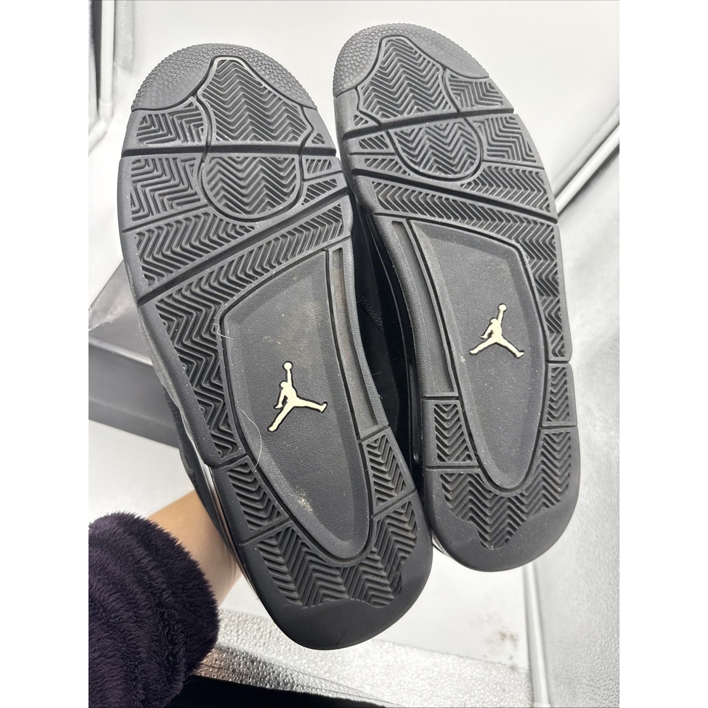 Size 12 - Jordan 4 Retro Mid Black Cat