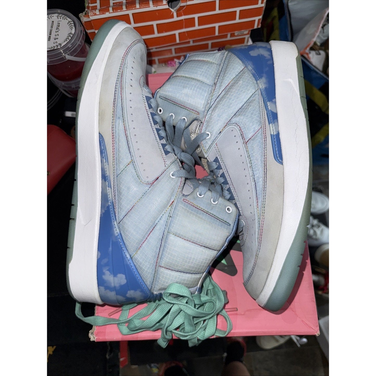 Size 13 - Jordan 2 Retro x J. Balvin Blue 2022