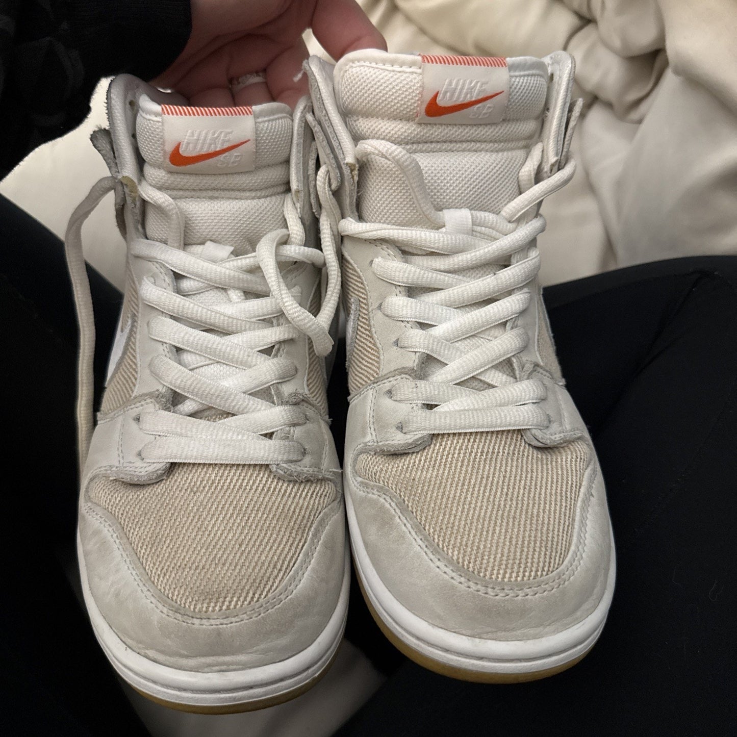 Nike Sb Dunk High Pro ISO “Orange Label Unbleached” Sz. 8.5