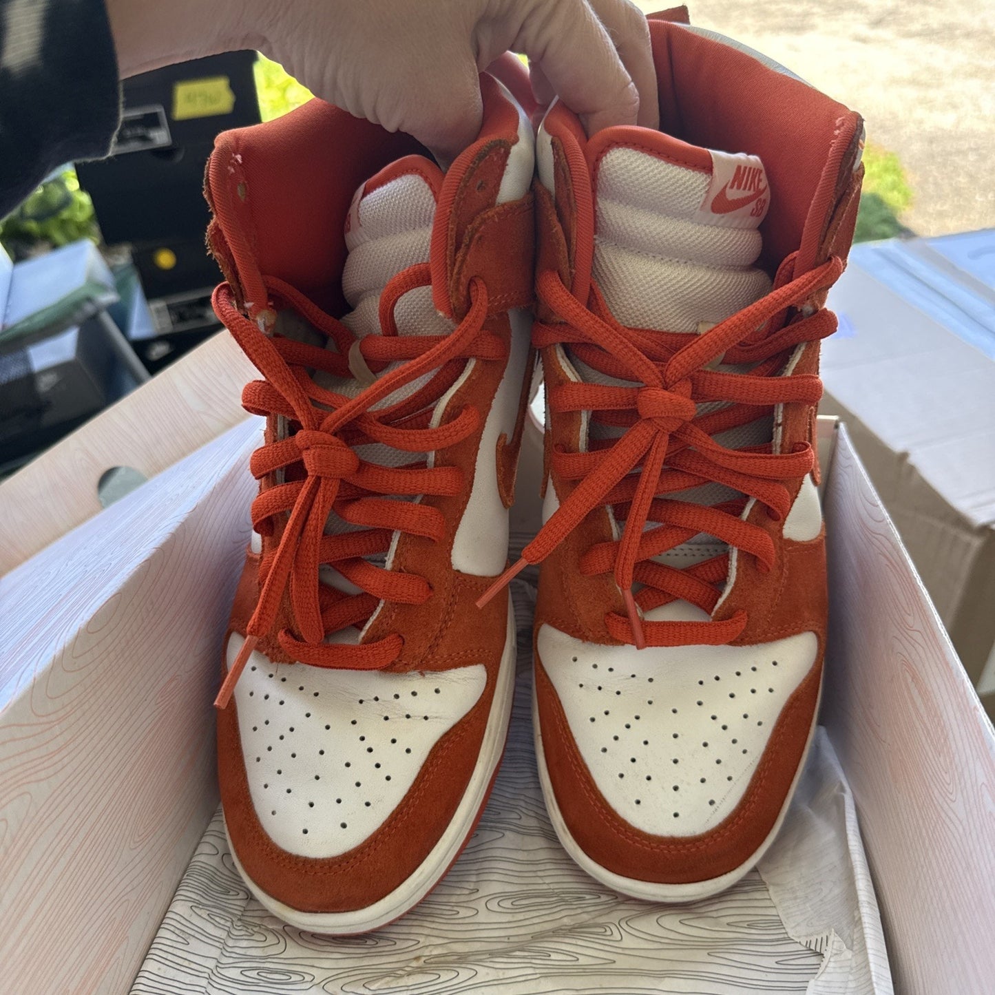 Size 9.5 - Nike Dunk Pro SB High Syracuse