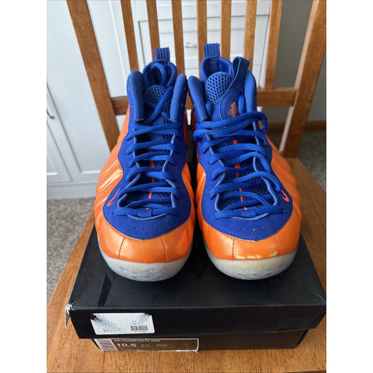 Size 10.5 - Nike Air Foamposite One Knicks BS249