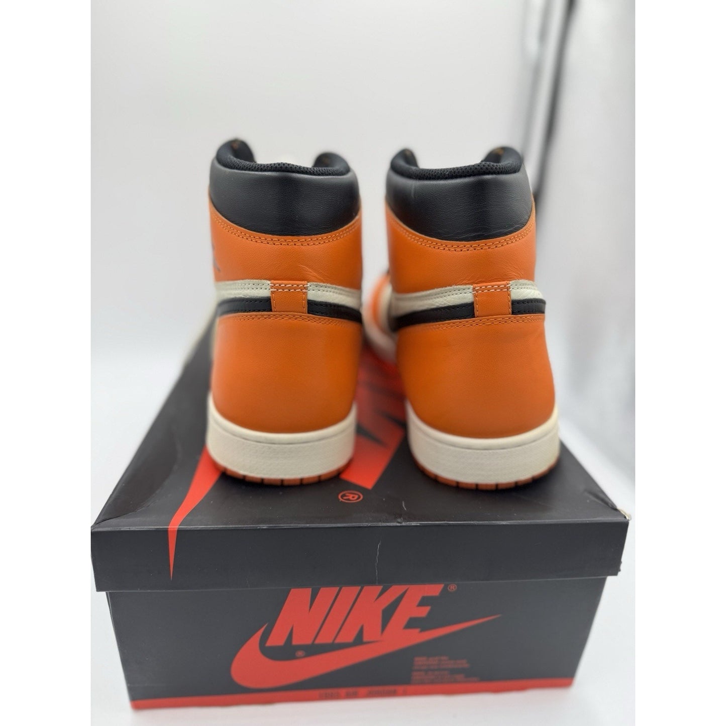 Size 14 - Jordan 1 Retro High OG shattered backboard away 2016