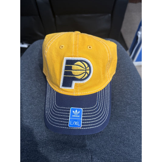 Indiana PACERS Adidas flexfit L/XL cap/hat - NWOT - NBA