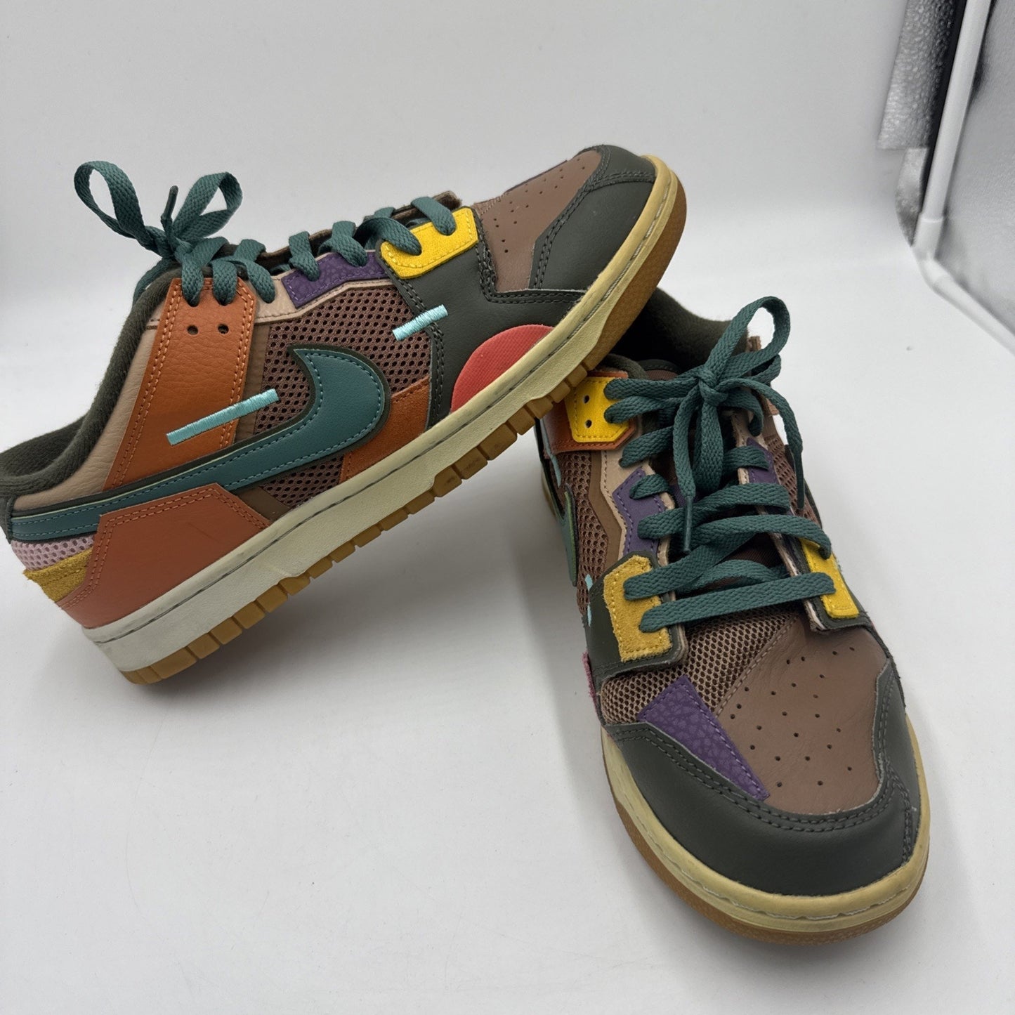 Size 9.5 - Nike Dunk Low Scrap - DB0500-200
