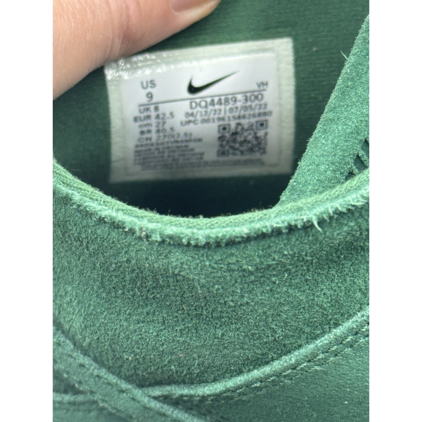 Size 9 - Nike Dunk Pro Decon SB High Gorge Green NBS265