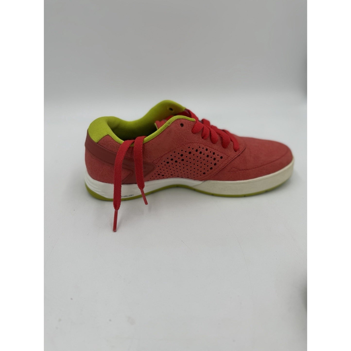 Size 6 Nike Paul Rodriguez 6 Red Gold Suede 536464-663 2012