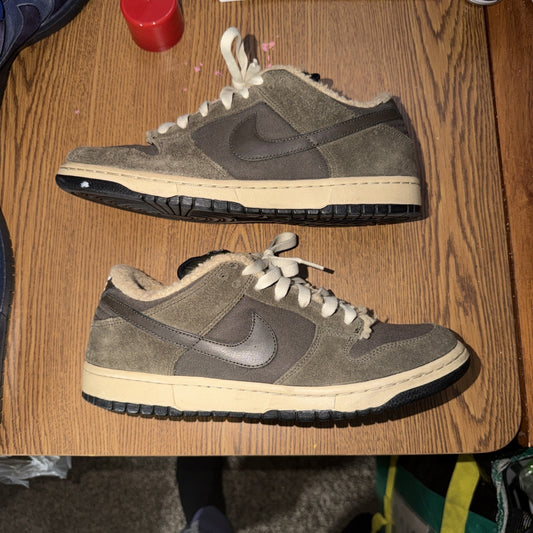 Size 10.5 - Nike Dunk Premium 6.0 Low Sable Green W Rare