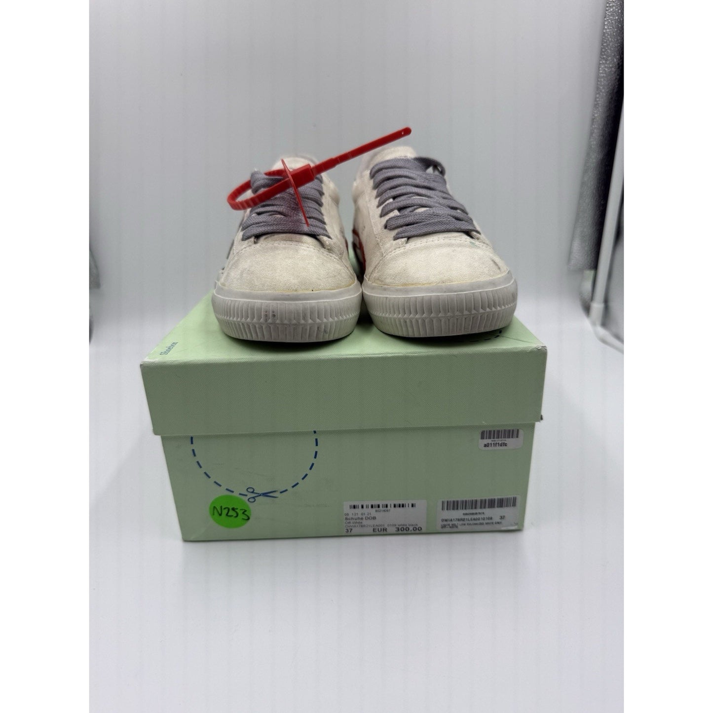Size 7 Women Off-White Vulcanized Om1A178R21lea001