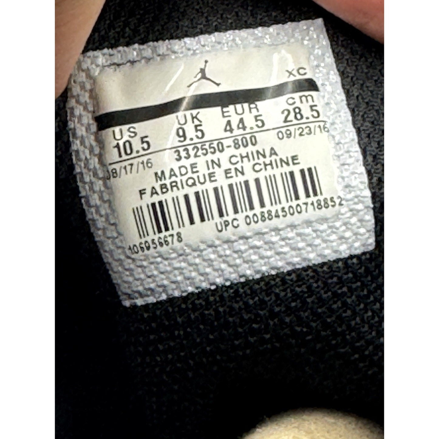Size 10.5 - Air Jordan 1 Retro High Rare Air - Max Orange