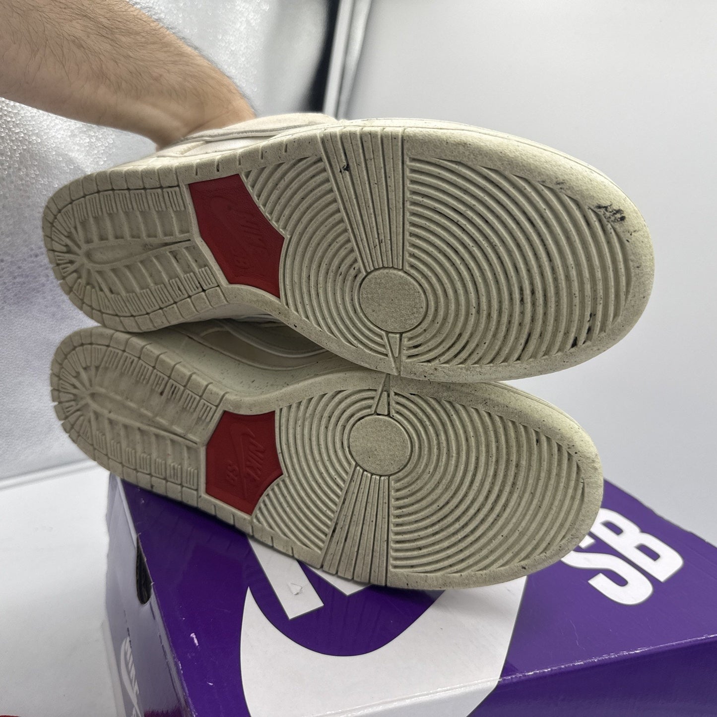 Size 10 - Nike Dunk Premium SB Low City of Love Collection - Light Bone