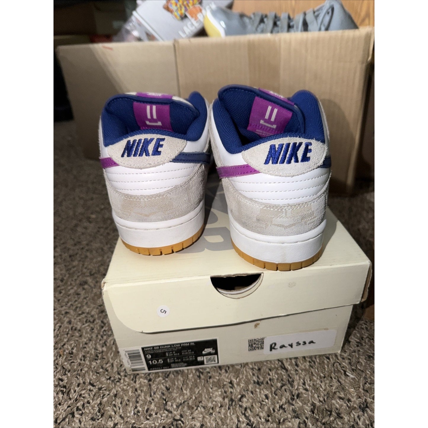Nike SB Dunk Low "RAYSSA LEAL" 2024 - Size 9 - fz5251 001 (6202-69)