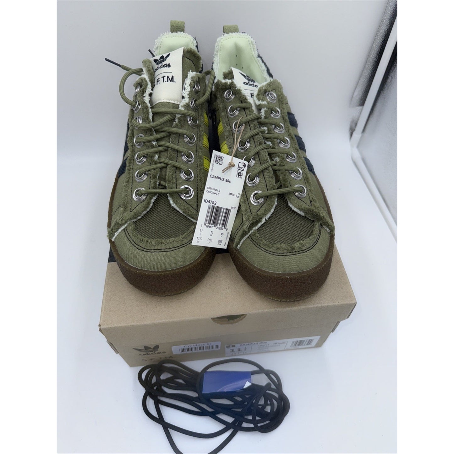 Size 11.5 - adidas Song For The Mute x Campus 80s Earth Pack
