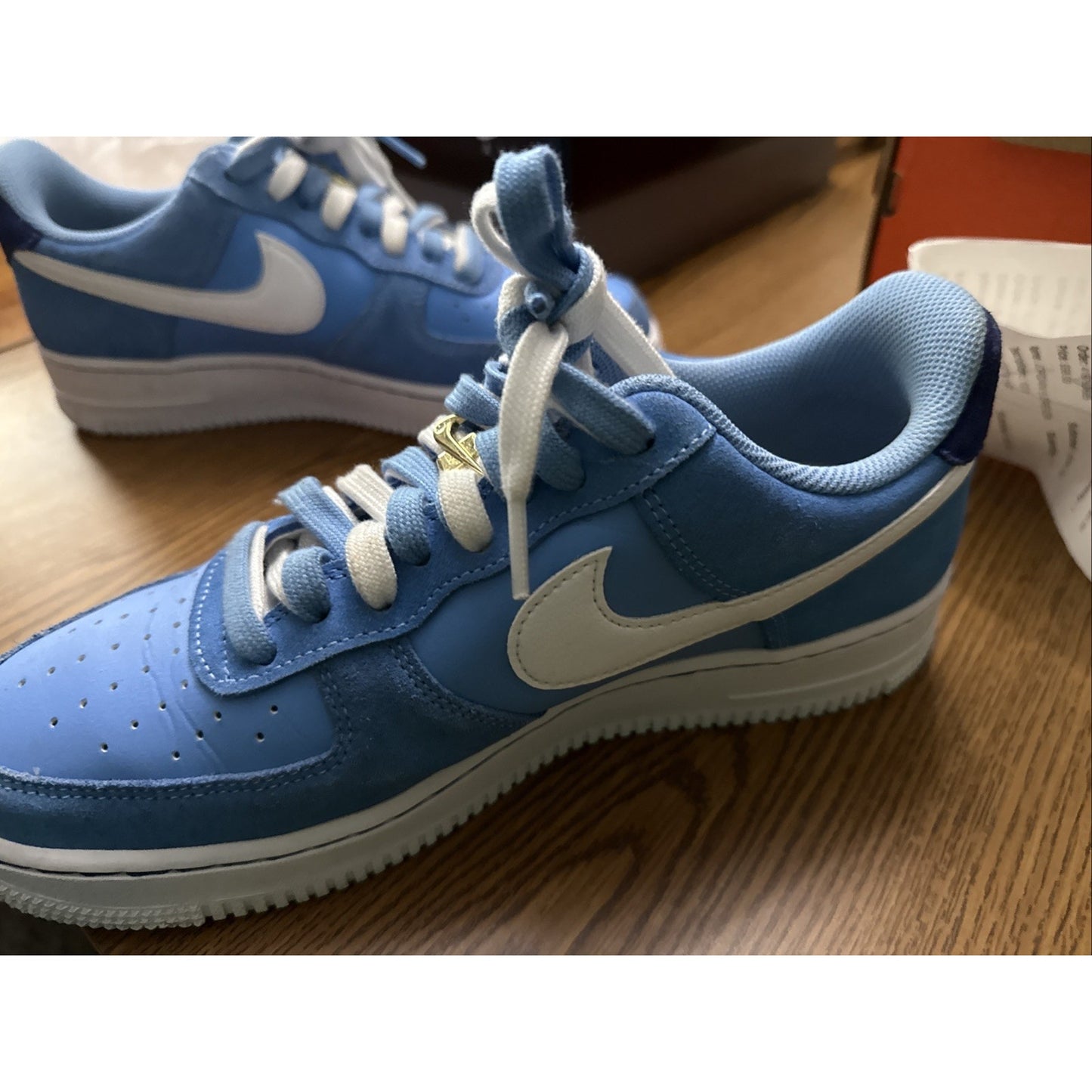 Size 8 - Nike Air Force 1 '07 LV8 First Use - University Blue NBS164