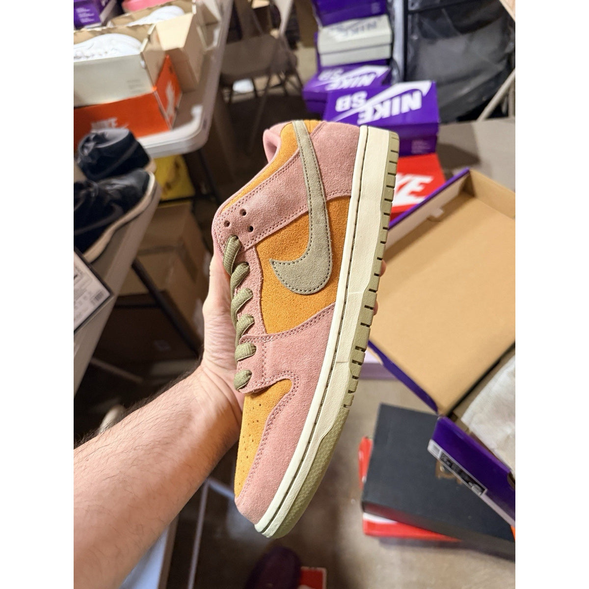 Size 12 - Nike Dunk SB Low Red Stardust