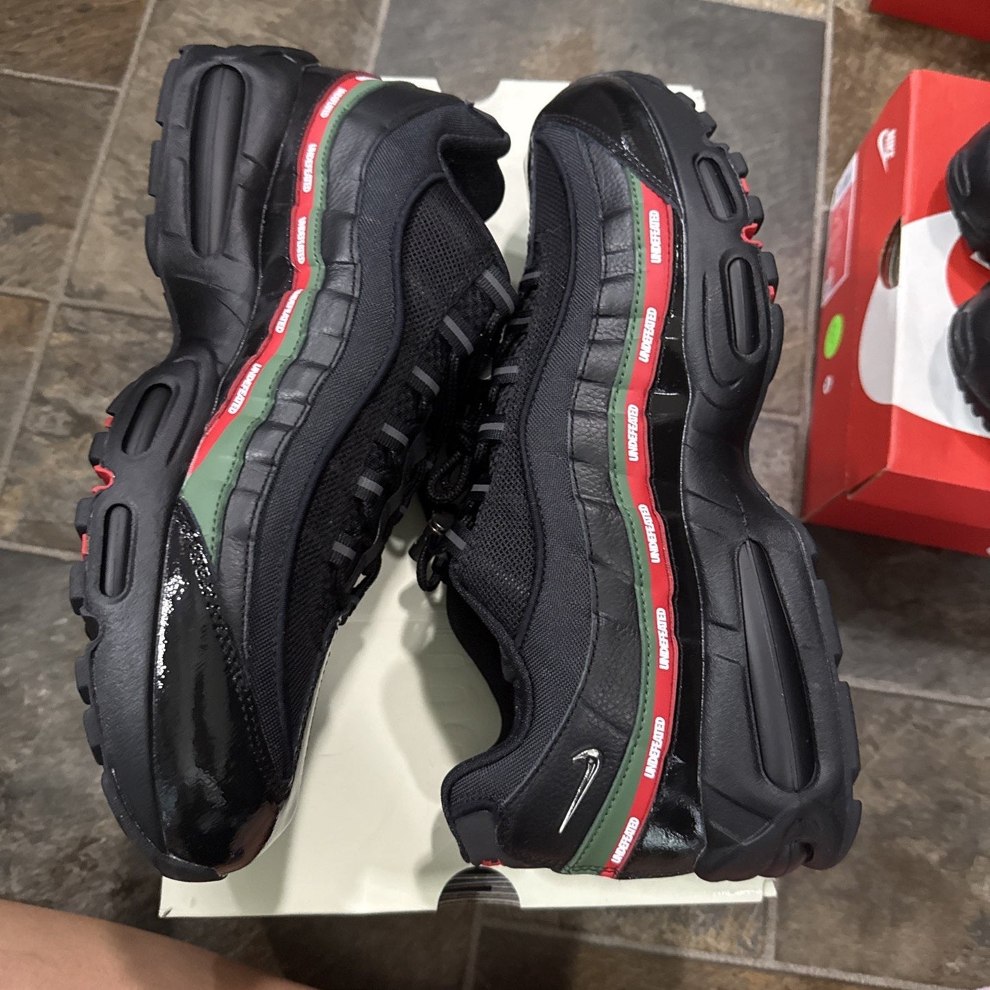 Size 13 - Undefeated x Nike Air Max 95 Black