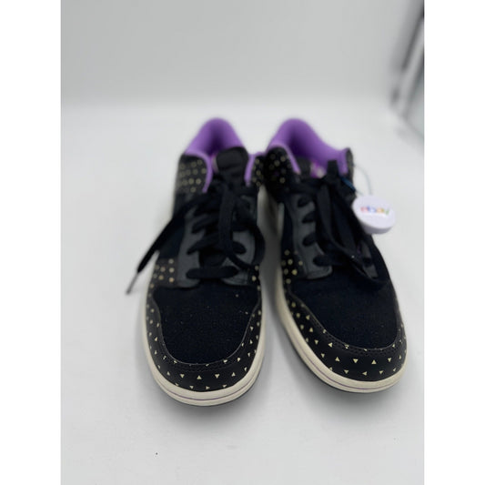 Nike Dunk Low Skinny Print Black White Purple Size 10 Womens 543241 030 Rare