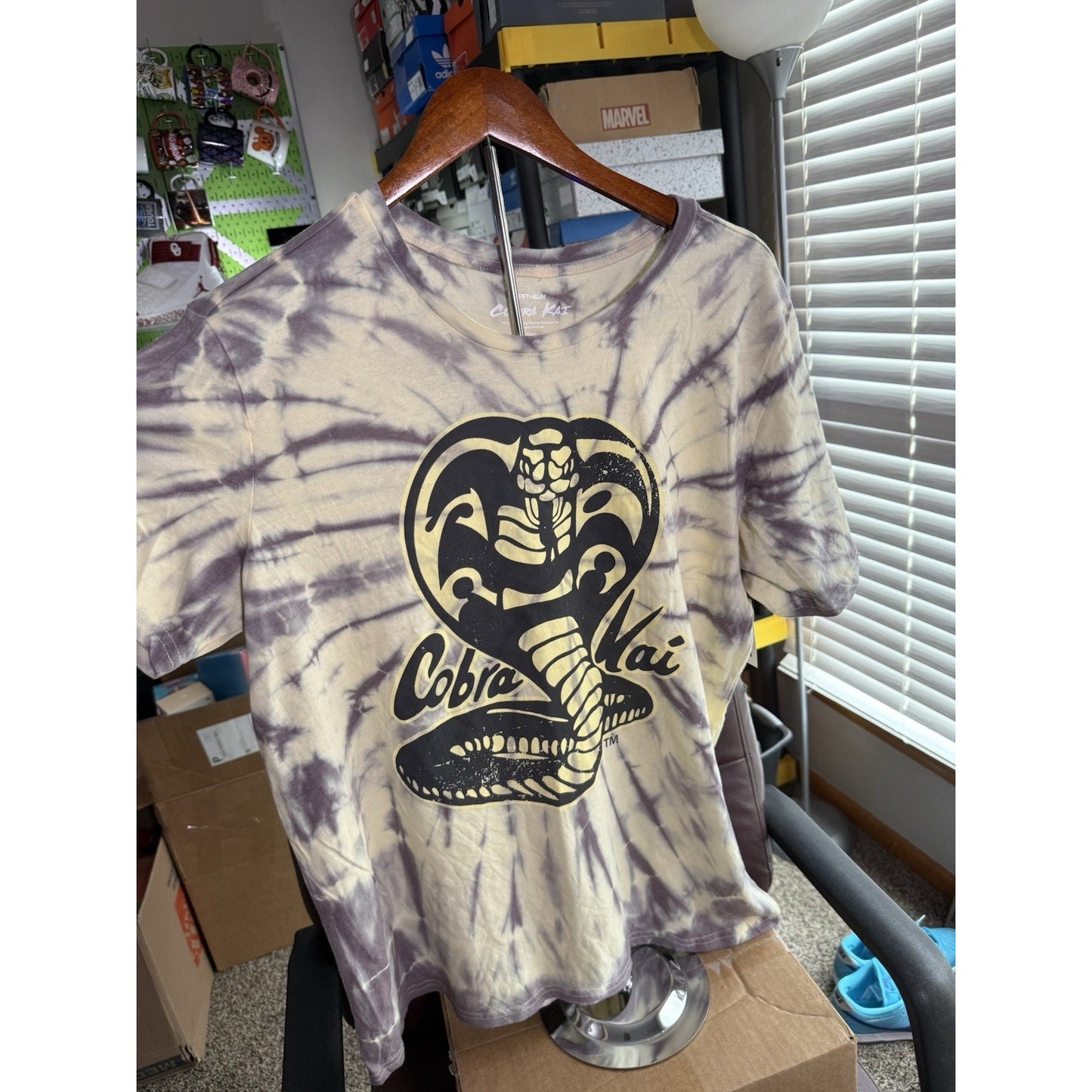 Size Xl Cobra Kai Tie-Dye T-shirt