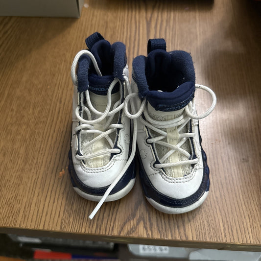 Size 4c Jordan 9 Retro Pearl Blue 401812-145