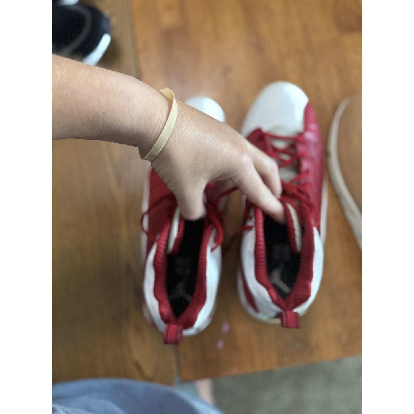 Size 11 - Jordan Jumpman Team 2 Gym Red White NBS180